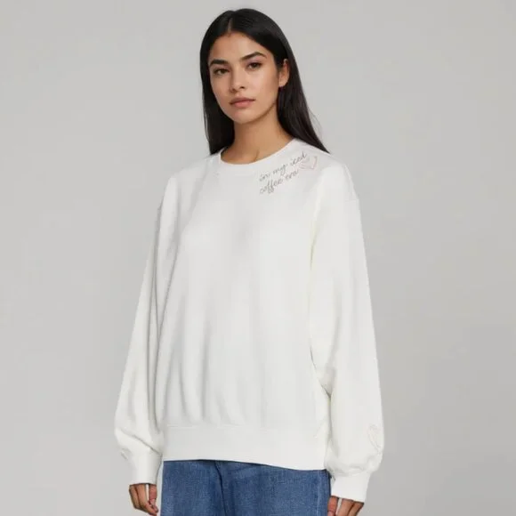 Wildfox Embroidered Sweatshirt - Picture 2 of 8